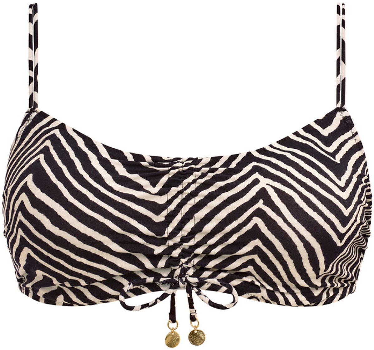 Freya Fiji Falls Bralette Bikinitop Zwart Maat 80D