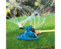 Ronddraaiende watersproeier / sprinkler / roterende tuin sproeier 