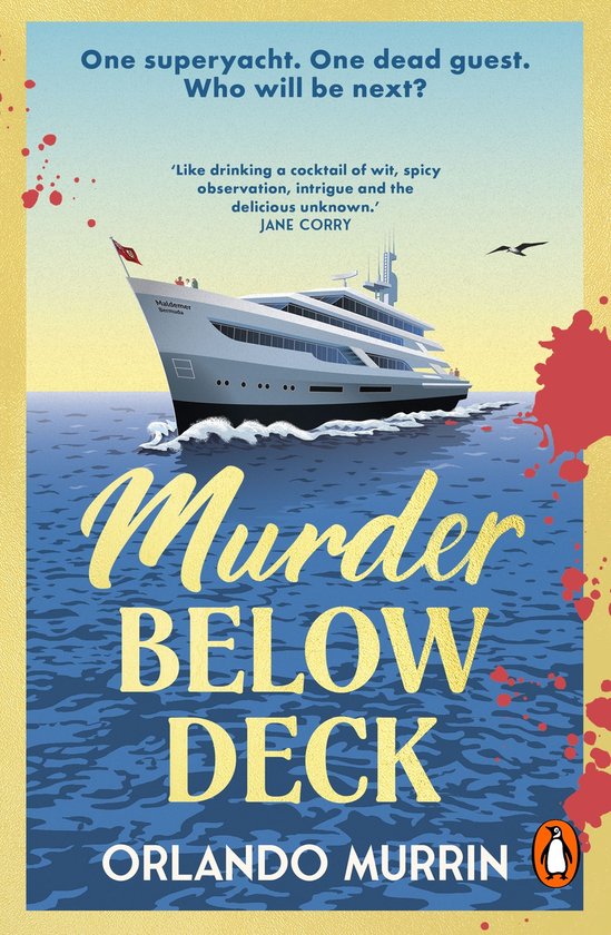 A chef Paul Delamare Mystery 2 - Murder Below Deck - cover