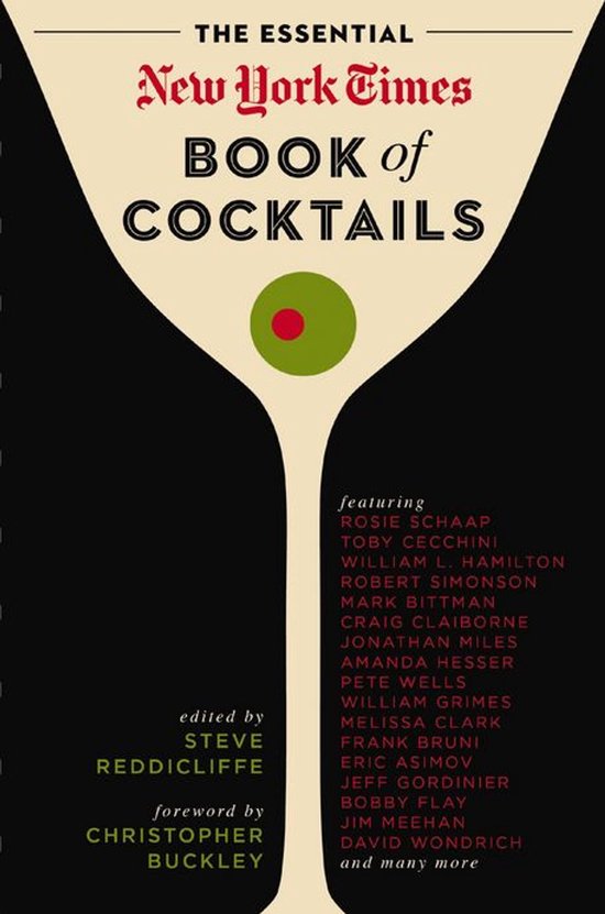 The Essential New York Times Book of Cocktails - cover