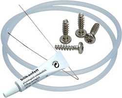 Fixem® Reparatieset Geschikt voor Bosch, Siemens Vaatwassers - Afdichting Pomphuis Zeefhuis - 12005744 12026667 - Inclusief Vet en Instructies voor E15 Foutcode - 1 Stuk