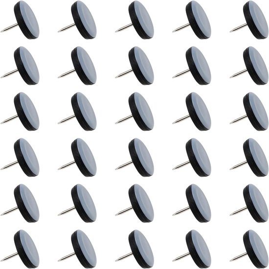 Kozijnprofiel spijkers met witte kop L=2cm per 25 stuks verpakt. nr