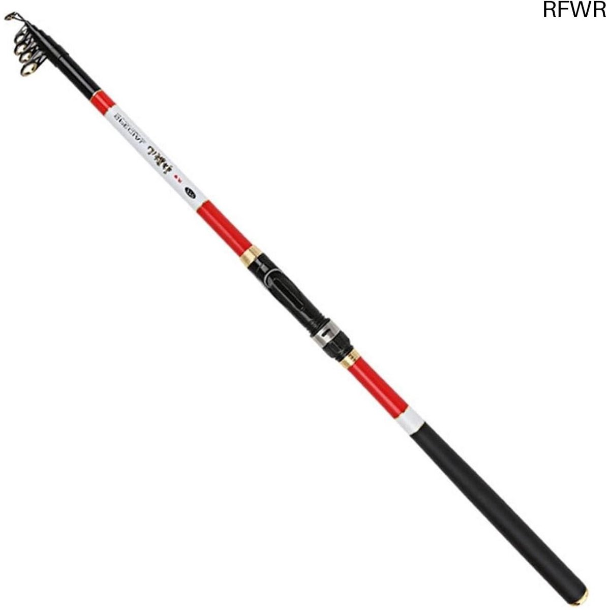 RFWR® Telescopische Vissende Hengel 2.1m-3.6m - Lichte en Duurzame Carbon Fiber Feeder Hengel
