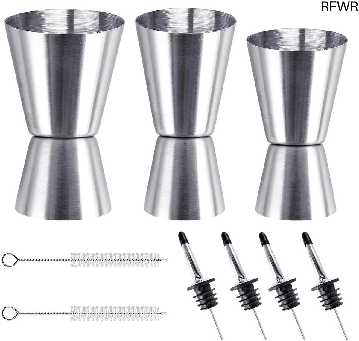 RFWR® Professionele cocktailmaatbeker voor nauwkeurige drankmeting