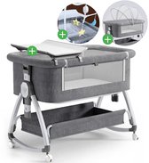 ElevateBE Co-sleeper - Baby Bed - Peuterbed - Meeigroeibed - Wieg - schommelfunctie