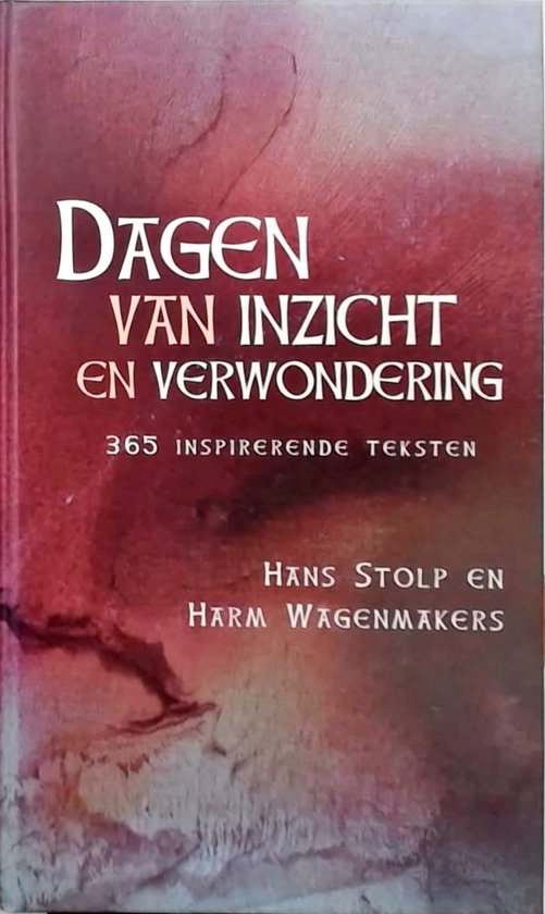 Dagen Van Inzicht En Verwondering - cover
