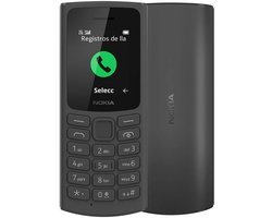 Nokia 105 4G – Zwart – Dual SIM – Inclusief Gratis Prepaid SIM-kaart