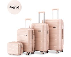 SKYCASES Travel One 4-delige Kofferset – Handbagage & Check-
