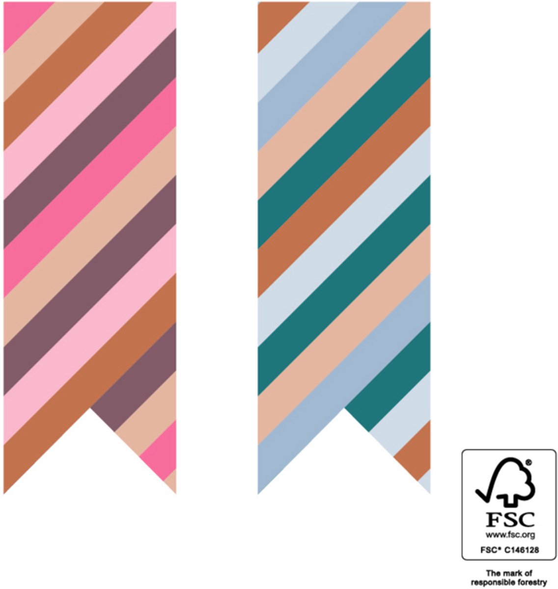 8x Label Multi Strips