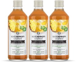 Sodastream Crafted Mixers Pineapple Jalapeno Siroop - 3 pack