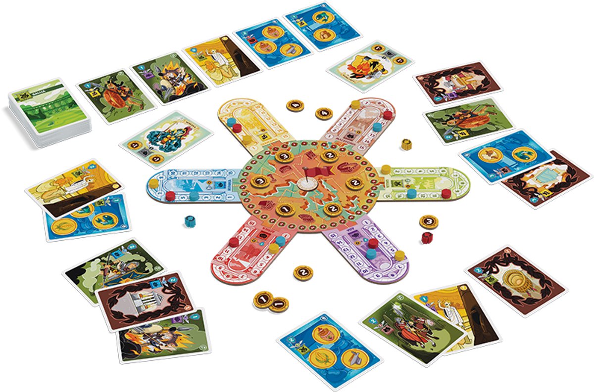 999 Games Quorum: tactisch bordspel met kaarten en Romeinse senatoren thumbnail 5