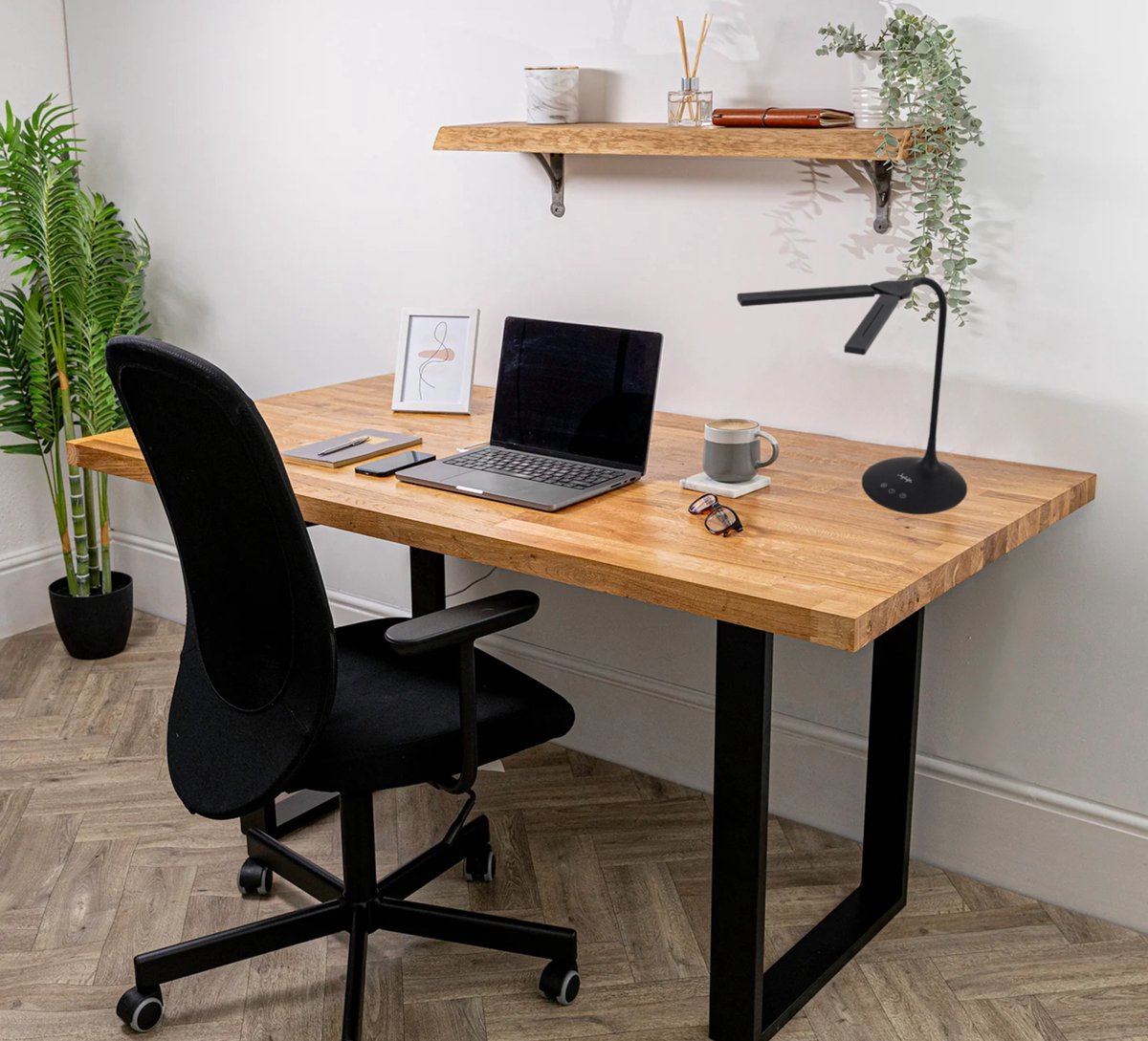 Aynlights® Ultradesk Bureaulamp – Draadloze LED bureaulamp – Dimbaar - 3 Lichtkleuren - UPGRADE 2025 VERSIE - oplaadbare daglichtlamp met batterij – ambacht/hobbyverlichting – in hoogte verstelbaar – zwart thumbnail 8