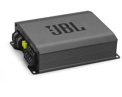 JBL Stage GT60041 – 4-Kanaals Klasse-D Versterker – 1240W Peak – 90W RMS per Kanaal – Bridgebaar & Bass Boost