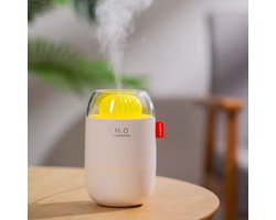 USB Luchtbevochtiger & Diffuser in Cactusvorm – Stil – Met LED – Voor Baby-, Slaap- of Kantoorruimte