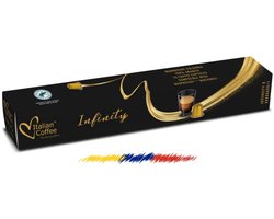 100% Arabica Koffie uit Colombia - Italian Coffee 10 capsules voor Nespresso®