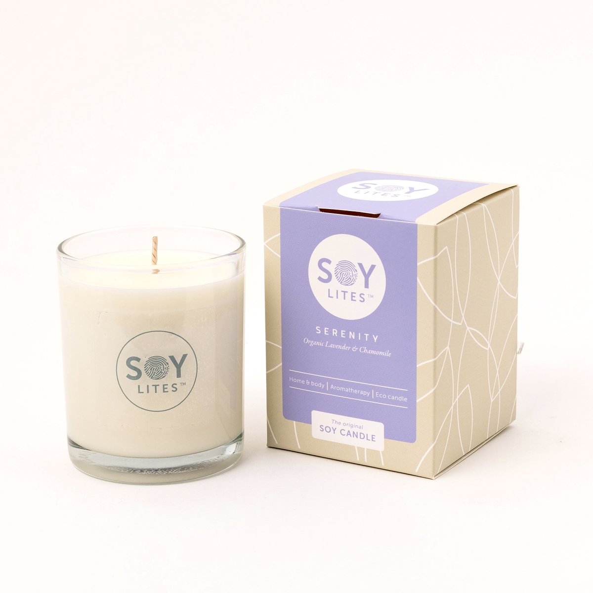 Soylites Soja Geurkaars 15 uur Serenity (1 stuk)