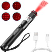 FerKos Professionele Laserpen - USB Oplaadbaar - Laserpointer Kat - Laserlampje - Laser - Rood
