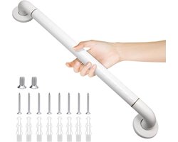 60cm Wandbeugel badkamer- wandbeugel- Veiligheidsgreep- Douche Handgreep- Handvat voor ouderen en kinderen Geschikt voor douche en toilet -Handgreep Badkamer-Toiletbeugel - Badgreep - Douchegreep - Non-Slip Grab Bar-Veiligheid en valpreventie
