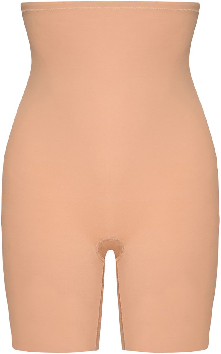 Bye Bra corrigerende shorts, shorts met hoge taille, siliconen beenbandjes, shapewear leggings, shapewear voor dames, 5 kleuren, honingkleur