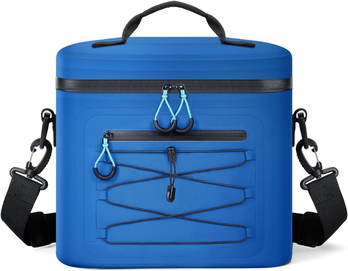 Lexium Koelbox - Draagbare koelbox voor camping en strand - Koelbox zonder stroom - Ideaal voor picknick, auto of boot - Houdt eten en drinken koel - Lichtgewicht en stevig - Met handvat en deksel - Perfect voor outdoor activiteiten, roadtrips en fes