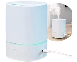 Knaak Aroma Diffuser - Ultrasoon - Luchtbevochtiger - 7 LED Kleuren - Stil - Voor Essentiële Oliën