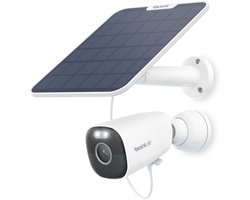 Reolink 4K beveiligingscamera buiten op batterij, Draadloos wifi, Slimme detectie, Eenvoudige en flexibele installatie, Argus Eco Ultra met zonnepaneel