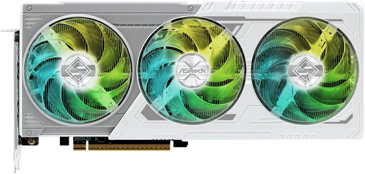 AMD Radeon RX 9060 XT 16GB GDDR6 PCIe 5.0 videokaart met HDMI 2.1, DisplayPort 2.1, Steel Legend OC koeling - Afbeelding 3