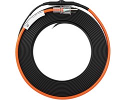 Zelfregulerende Verwarmingskabel Voor Pijpen, 24,4 M 16,4 W/M Verwarmingsband Voor Vorstbescherming, Verwarmingskabel Voor Waterpijpen Met Ingebouwde Thermostaat Beschermt Pvc, Metaal En Kunststof Leidingen Tegen Bevriezing