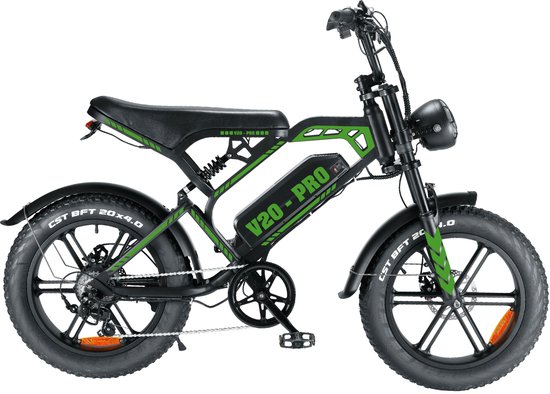 Bright Gold Metallic Stickerset voor Fatbike 20 Pro Mini – Weerbestendig, Kraskrachtig, Eenvoudig aan te brengen