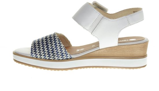 Witte Sandalen Sleehak Remonte maat 39