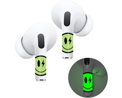 Airpods Stickers Geschikt voor Airpods Pro / 2 Pro stickers Glow in the Dark Wink - AirPods Pro 2nd Generation Sticker Gloed in het donker- Ntech