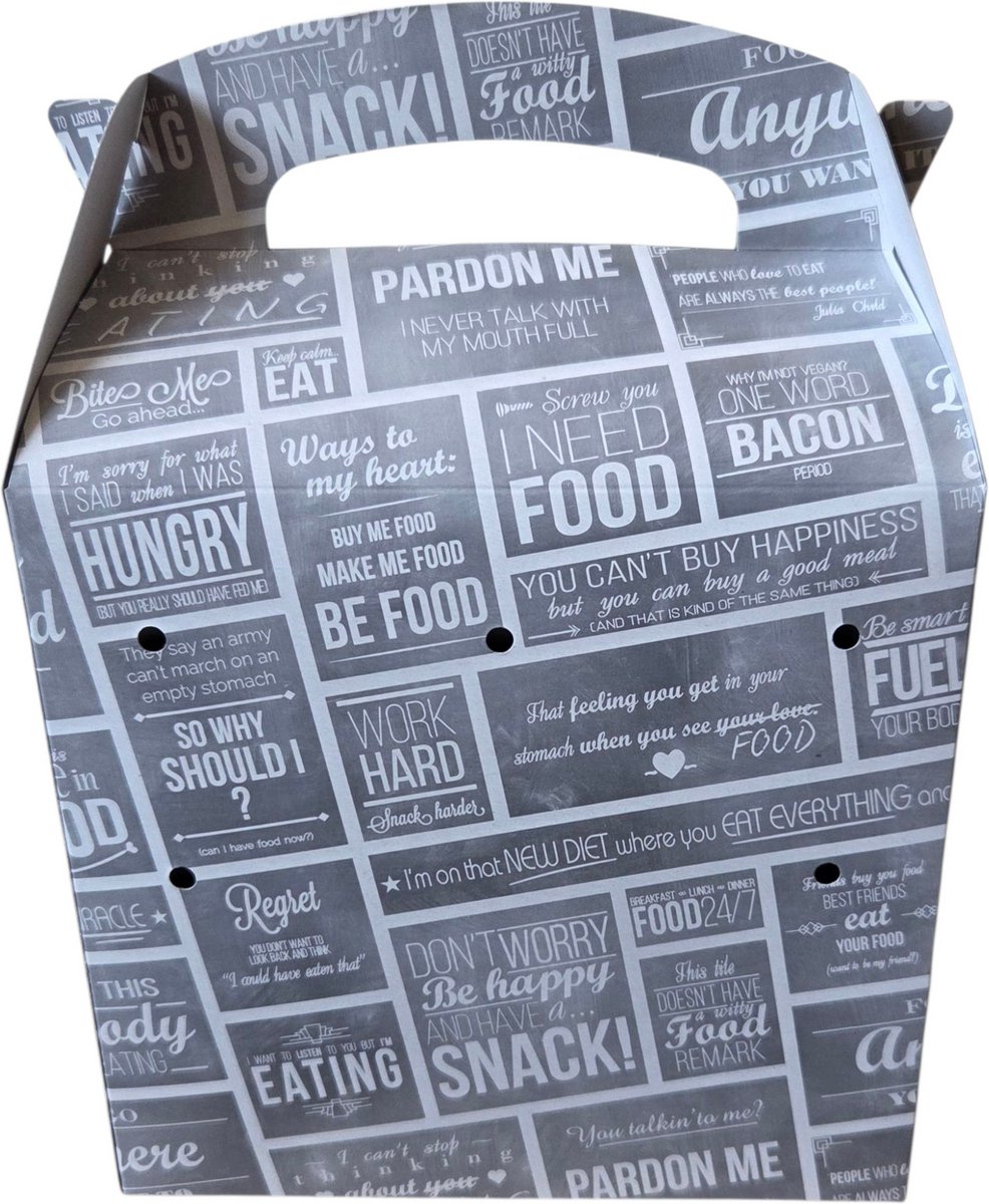 Traktatiedoosjes - Snackbox - Surprisebox - Snoepboxjes 12 stuks