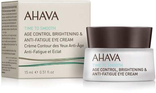 AHAVA Verhelderende Oogcrème - Vermindert Donkere Kringen & Wallen | Verfrissende Hydratatie | Anti-Rimpel & Anti-Aging | Moisturizer voor een Droge Huid - 15ml