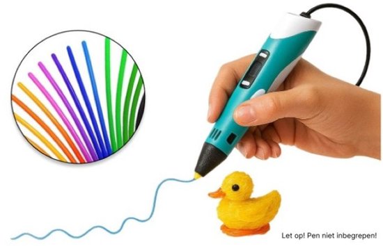 Goodz4All Filament PLA de 50 mètres avec recharge d' Boek de filaments pour stylo 3D