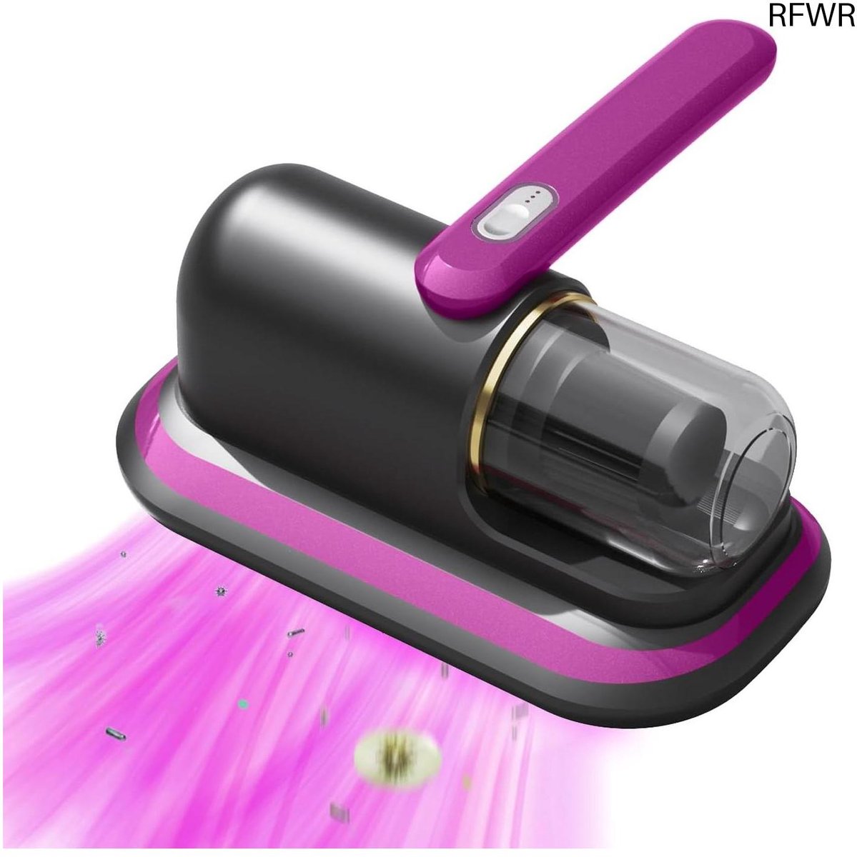RFWR® Draadloze Matrasstofzuiger met UV-Licht voor Effectieve Miteverwijdering