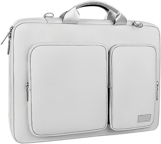TECOOL 15,6-inch laptoptas met schouderriem, waterdichte