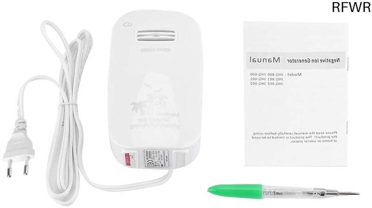 RFWR® Draagbare Luchtreiniger met Ionengenerator voor Persoonlijk Gebruik