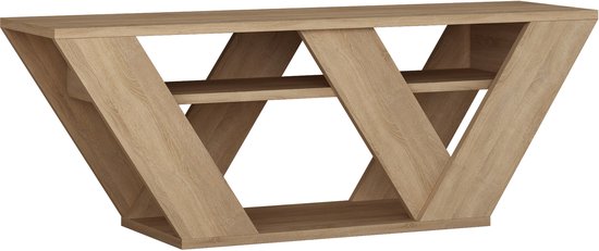 Modern Zwevend TV-Meubel met Lades en Deuren - Van Kasten