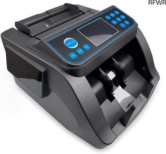 Safescan 2265 – Biljettelmachine Voor Gemengde Euro’s En Ponden, Met Waardetelling En 5-voudige Echtheidscontrole