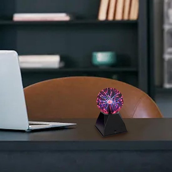 RFWR® Interactie Plasma Lamp - Creatieve Decoratieve Bureaulamp met Geluid en Aanraaksensor — afbeelding 3