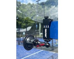 Padelephant® ProStand – Padel Telefoonhouder met Sterke Zuignap – Voor Glaswand – Filmen in HD - Padel filmen - Padel wedstrijd filmen