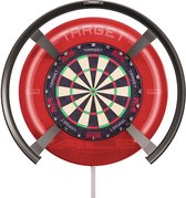 Target Darts Omni Dartbord Auto Score Ring met LED Verlichting - 4 HD Camera's voor Nauwkeurige Score Berekening - Inclusief DartCounter App - Magnetische Bevestiging - Compleet Pakket