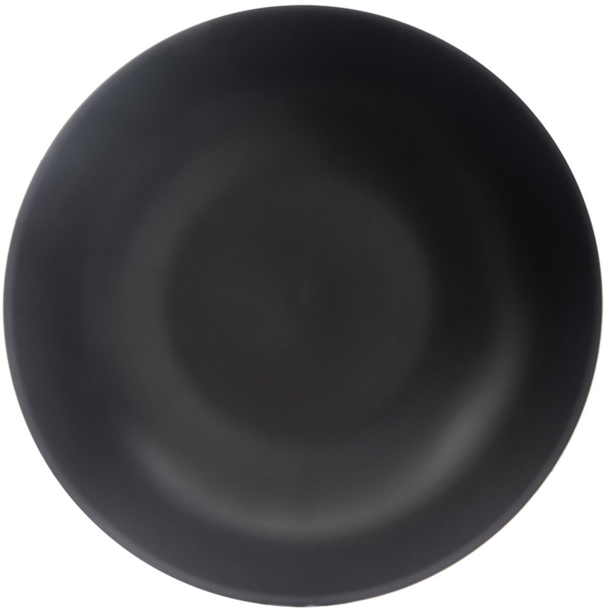 Diep Bord Keramiek Zwart 20,5 cm, 800 ml - Soepbord - Diepe Borden - Pastabord