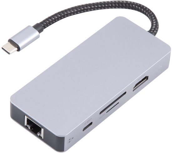 MAYVET 12 Em 1 Tipo C HUB USB 3.0 4K HDMI PD 100W Estação De Doca - Faz
