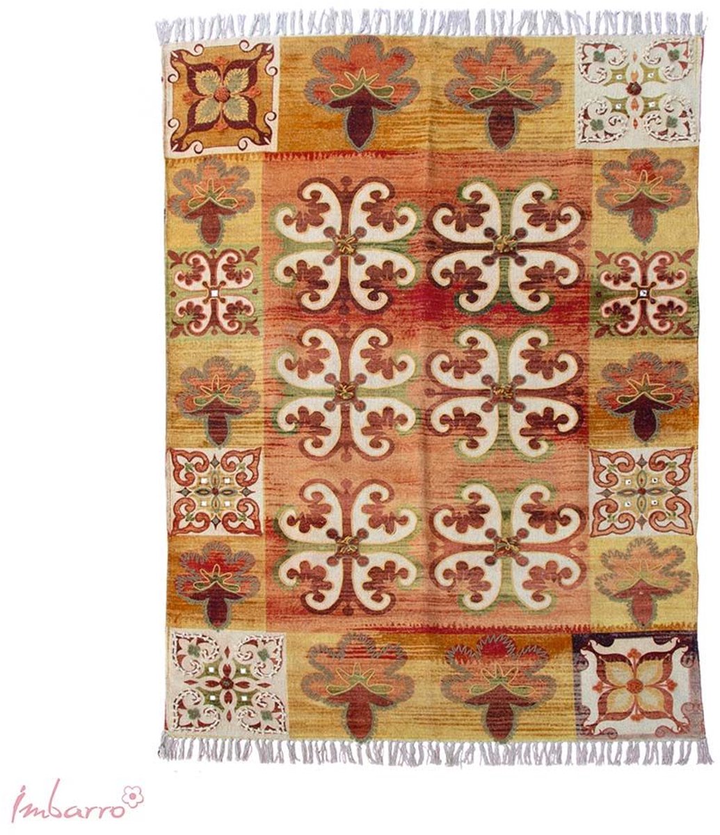 Imbarro Home & Fashion vloerkleed Willow carpet 130 x 180 uit de Village Vintage collectie
