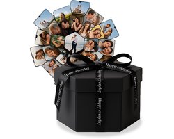 Innovaland - Explosion Box - Foto Box - Fotoalbum - Fotoboek - Mistery Box - Album - Explosie box - Knutselen - Fotobox - Opbergdoos - Unieke geschenkdoos