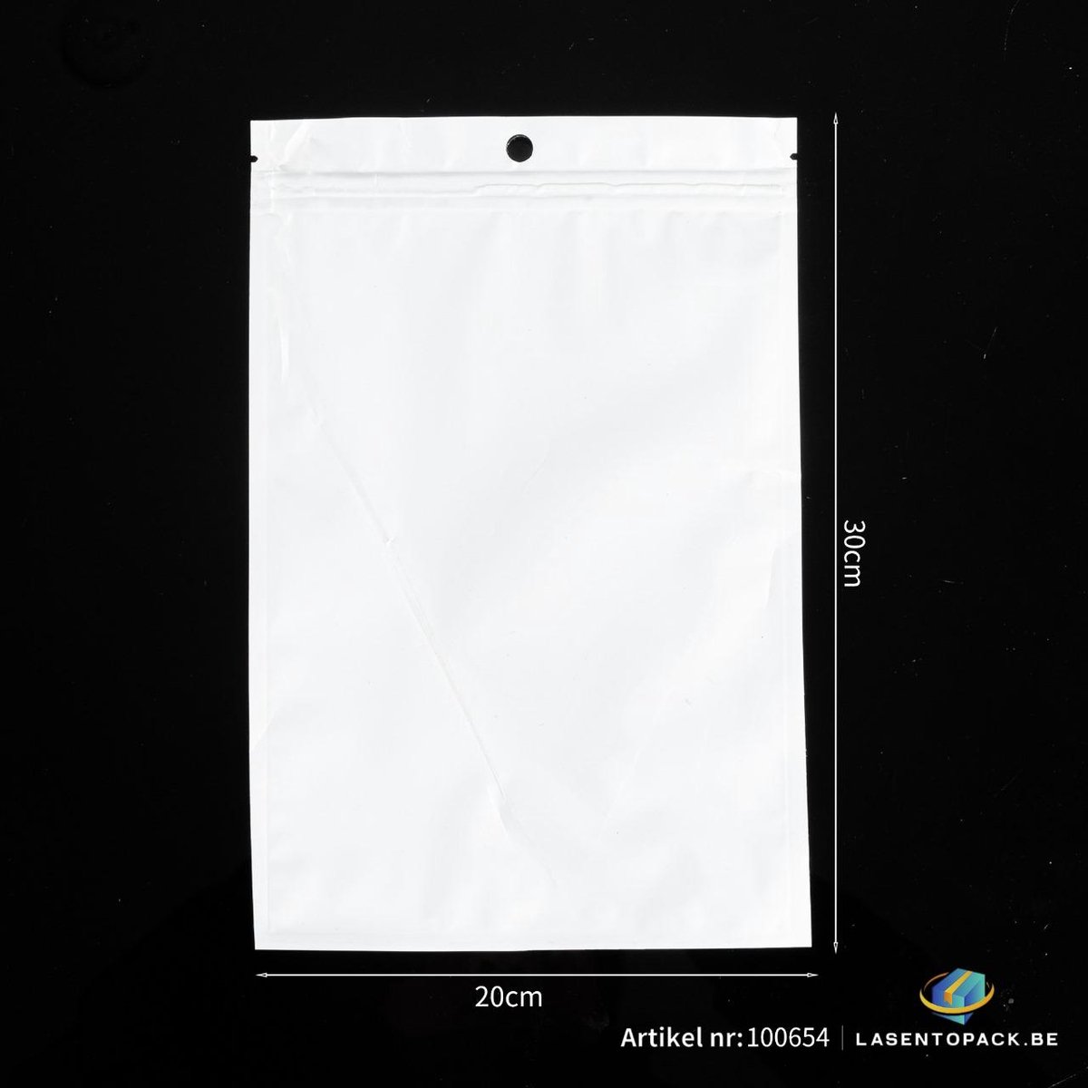 100x Reparatie Zakjes - Premium Gripzakjes (20cm x 30cm) – Zelfsluitende Sealbag Ziplock Zakjes