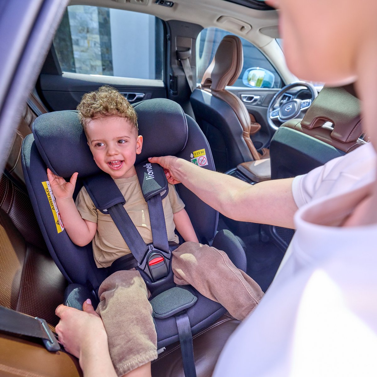 Lionelo Navy i-Size Autostoel 40-150 cm 360° Draaibaar ISOFIX thumbnail 4