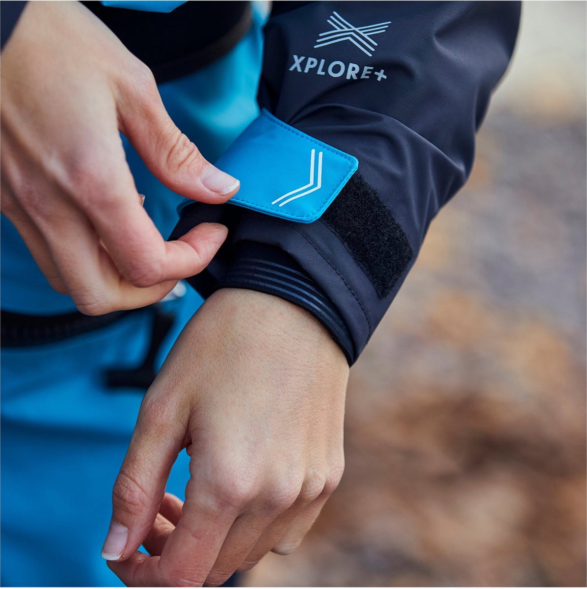 2025 Gill Verso Droogpak Back Zip - Bluejay