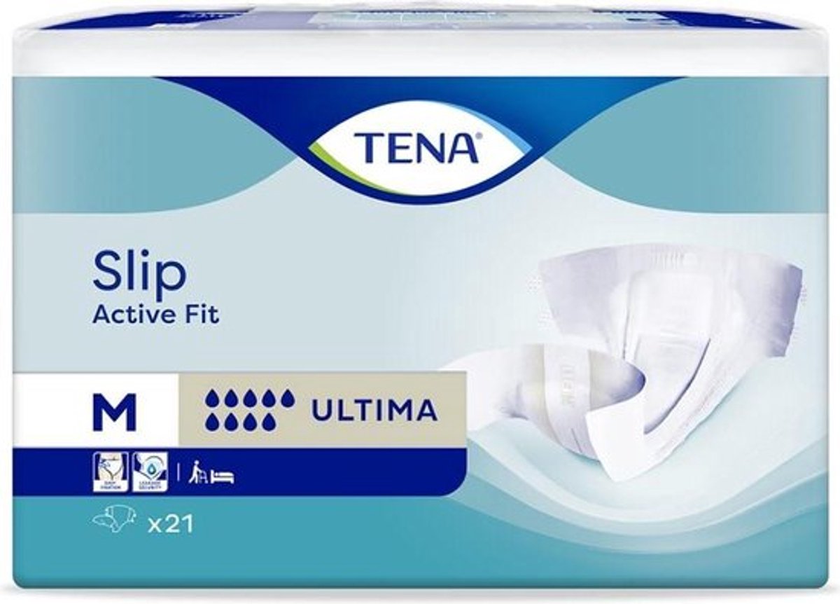 Tena Slip Active Fit Ultima Medium - 3 pakken van 21 stuks